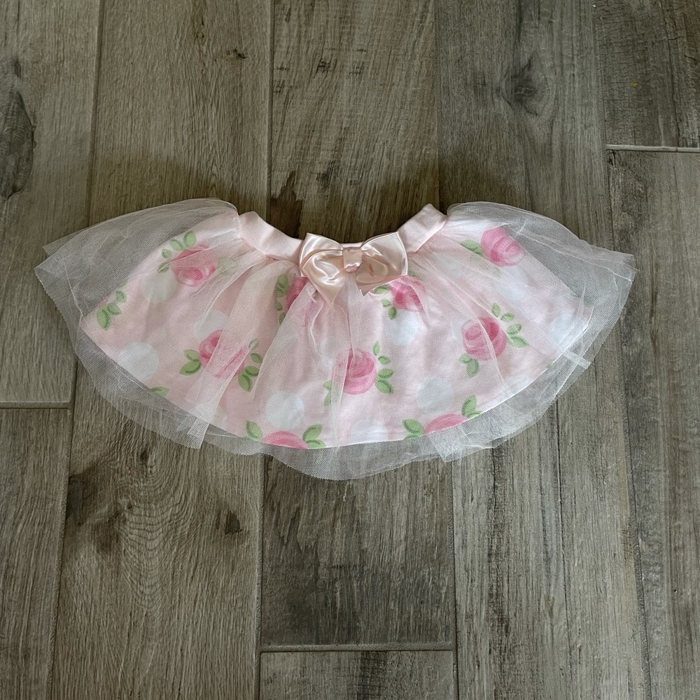 Newborn/photoshoot floral skirt